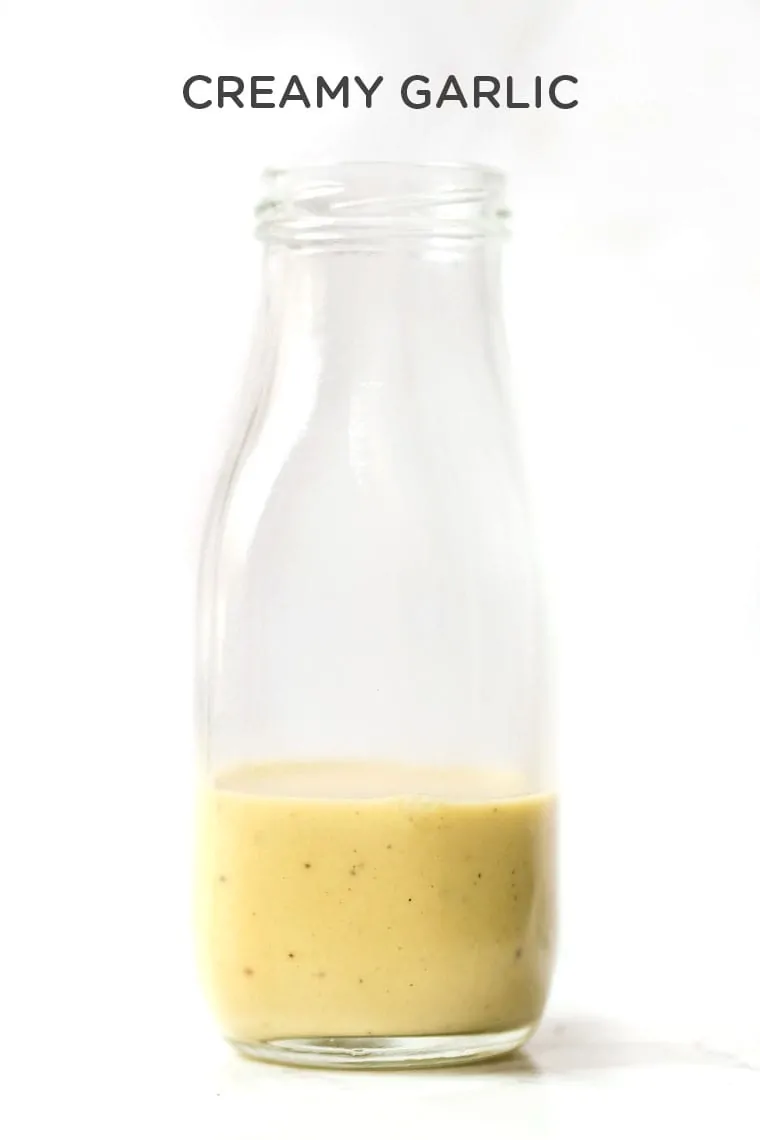 Vegan Creamy Garlic Dressing