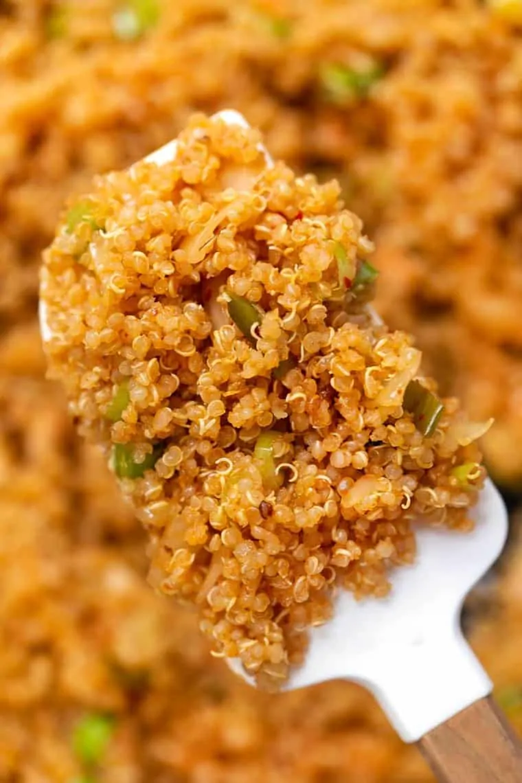 Easy Quinoa Recipe with Kimchi