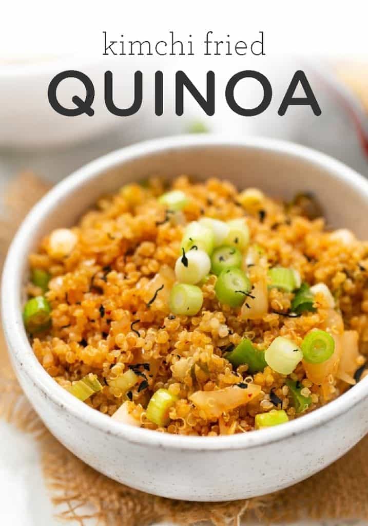 Kimchi Fried Quinoa Recipe 5 Ingredients & 10 Minutes Simply Quinoa