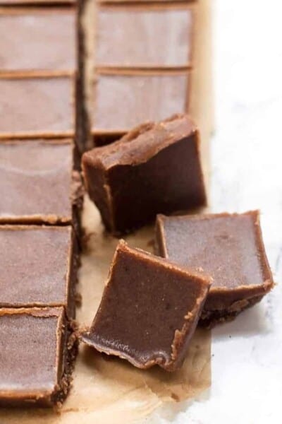 Healthy Vegan Freezer Fudge Recipe