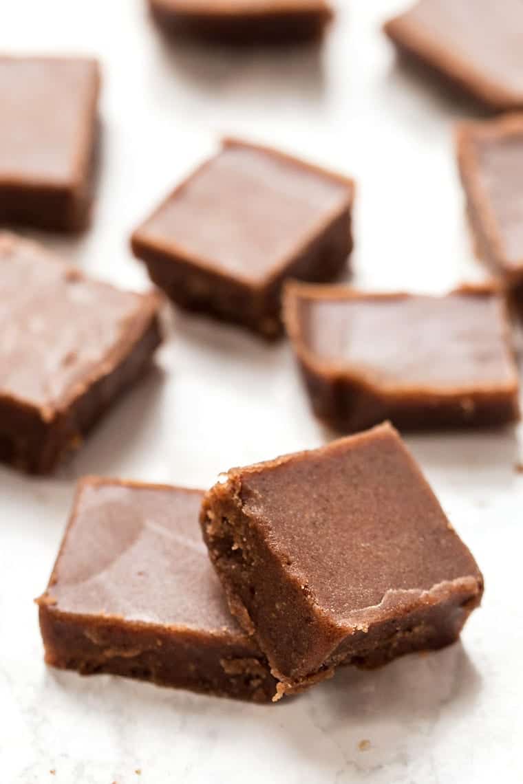 How To Make Nutella Freezer Fudge Using 3 Ingredients Simply Quinoa
