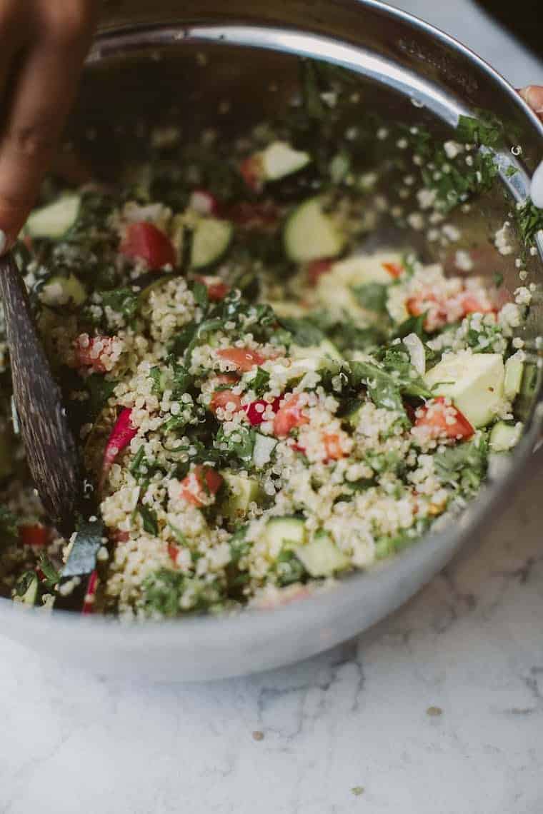 Easy Vegan Quinoa Salad Recipe