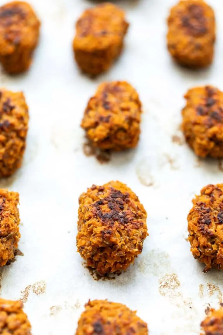 Healthy Vegan Sweet Potato Tots