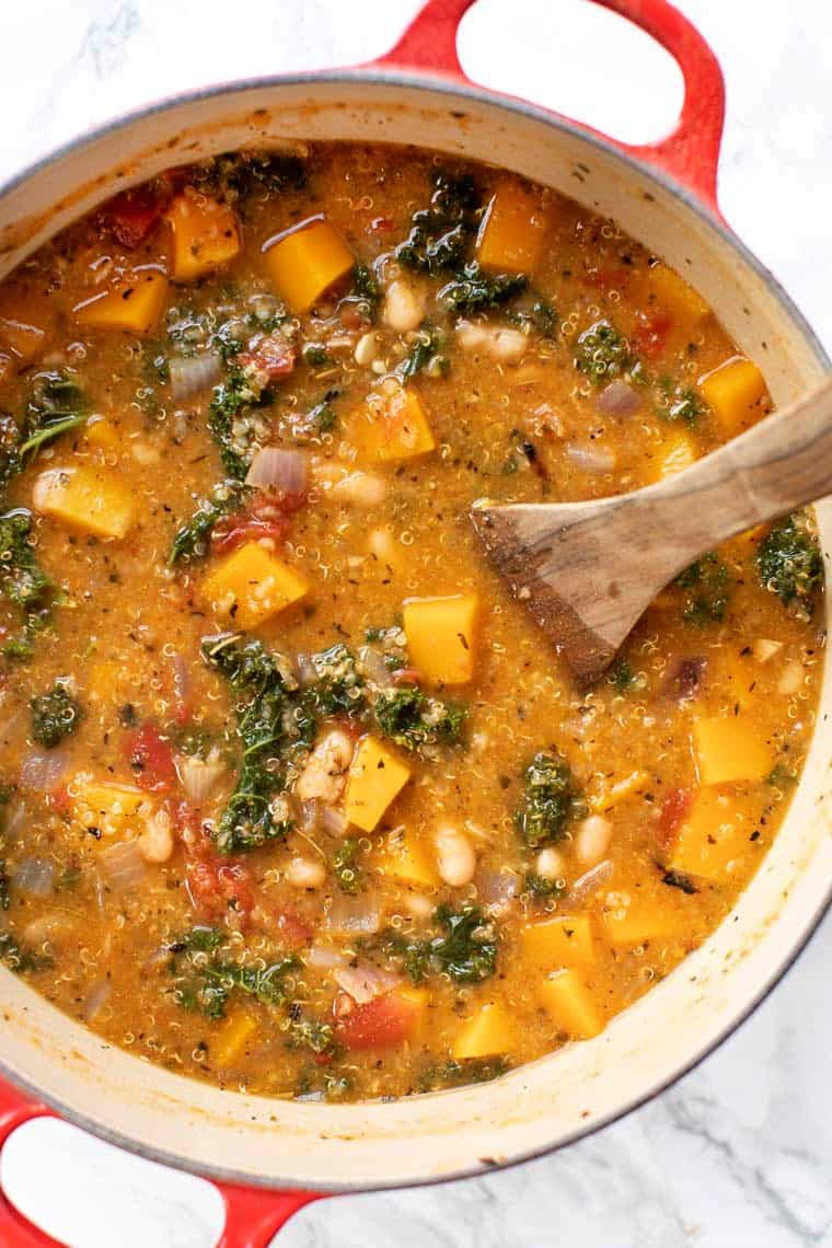 White Bean Stew with Kale and Tomatoes