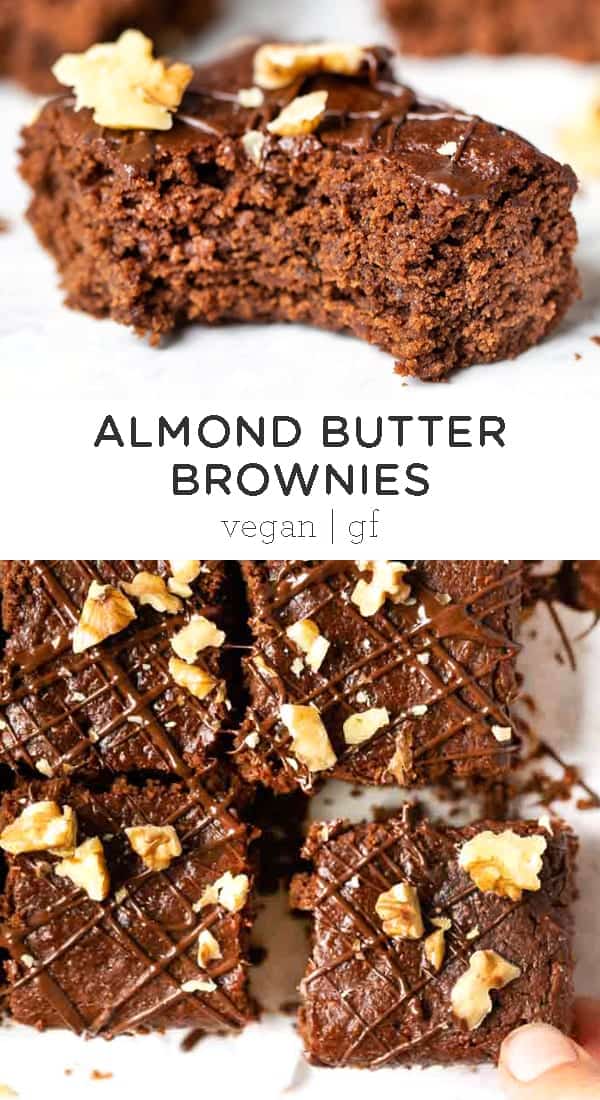 Easy Almond Butter Brownies Simply Quinoa