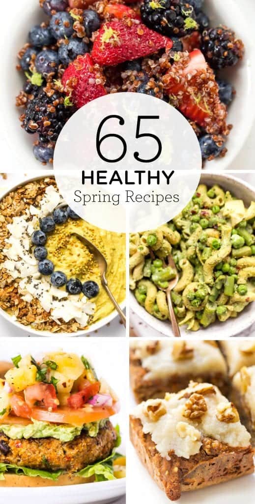 65 Healthy Spring Recipes