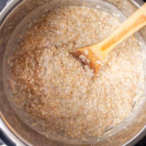 Creamy Instant Pot Steel Cut Oats 6 Flavor Variations!