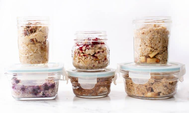 Learn how to make the creamiest steel-cut oats in the Instant Pot. This easy method works every time. Plus, get 6 flavor variations!