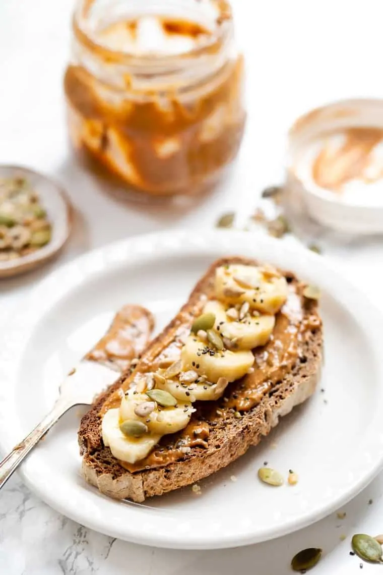 Peanut Butter & Banana Toast