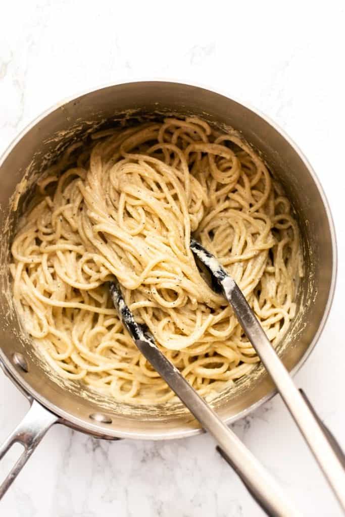 Vegan Cacio e Pepe Pasta Recipe Simply Quinoa