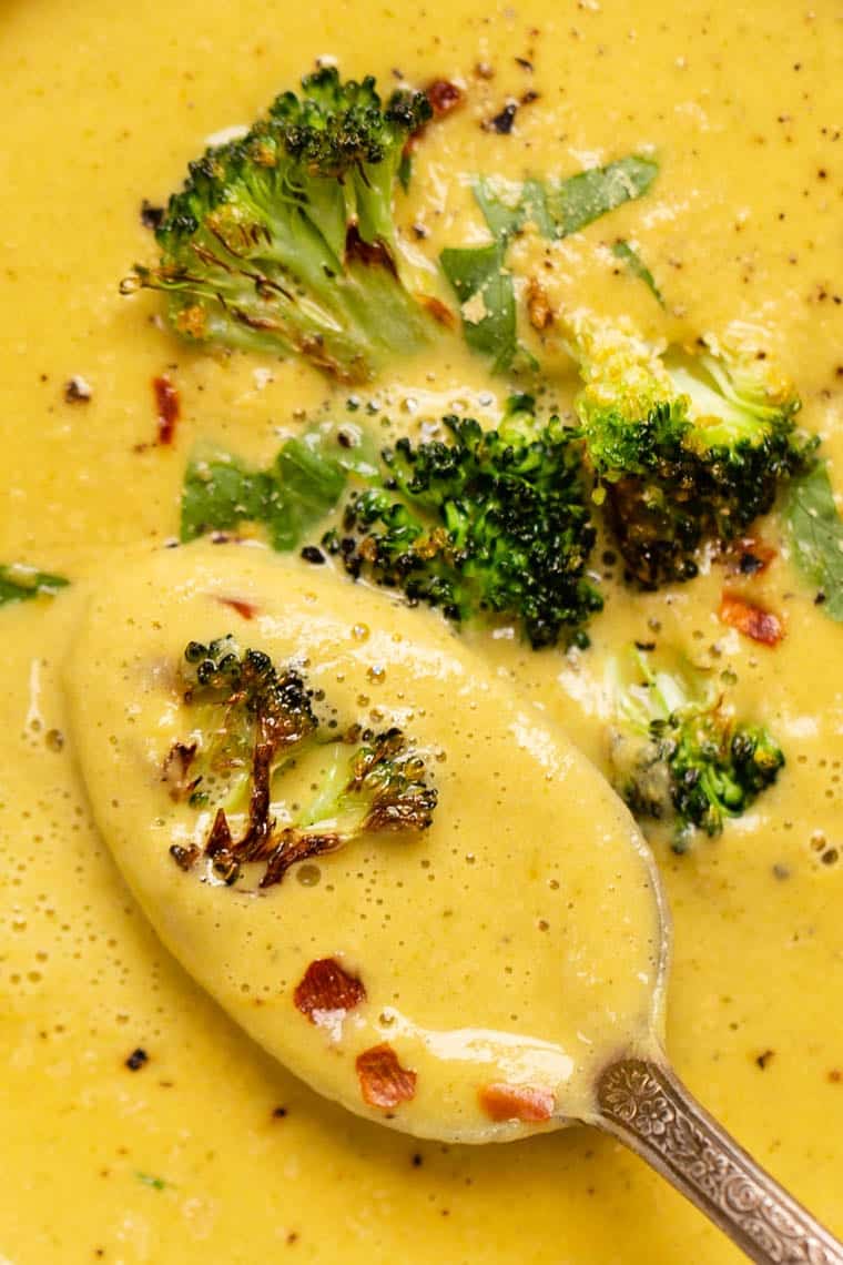 Najlepiej Vegan Broccoli Soup Recipe Creamy