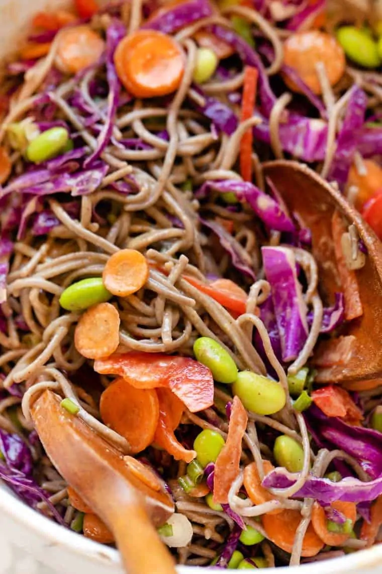 Sesame Soba Noodle Salad