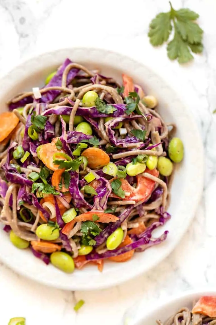 Vegan Soba Noodle Salad