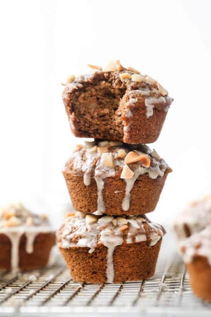Chai Spiced Oat and Quinoa Flour Muffins