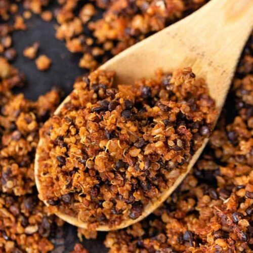Quinoa Lentil Taco Meat