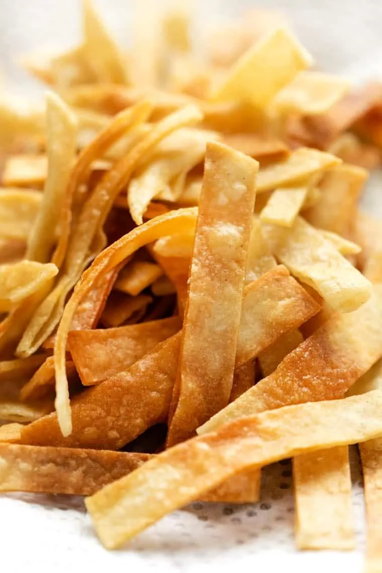 How to make Crispy Tortilla Strips