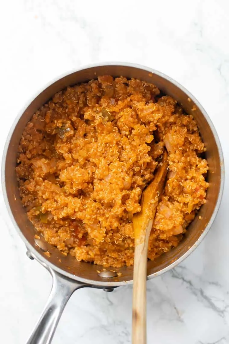 How to make Spanish Quinoa