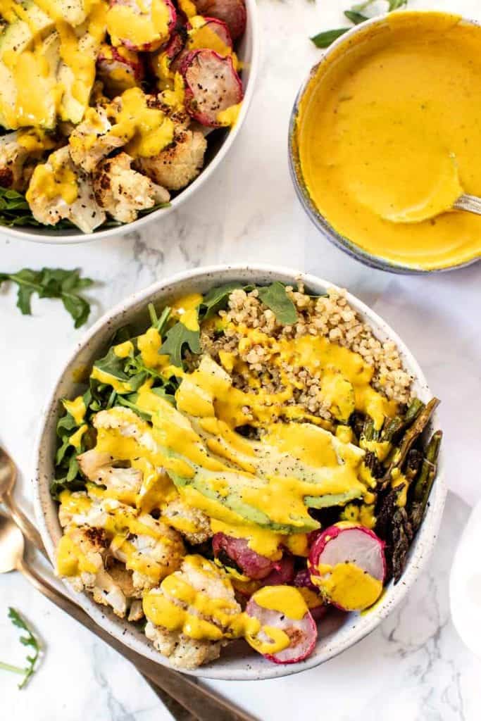 Roasted Veggie Quinoa Bowl