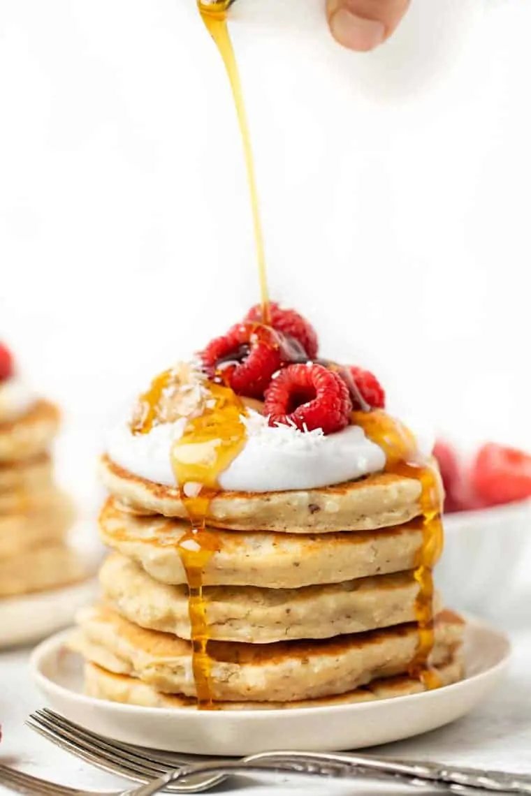 Fluffy Gluten-Free Vegan Pancakes