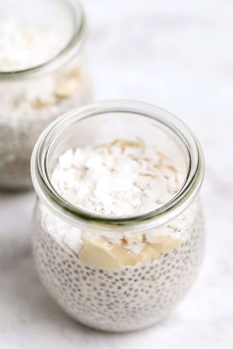 Coconut Vanilla Chia Pudding Recipe