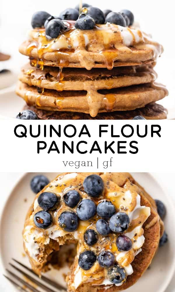 The Best Quinoa Flour Pancakes Vegan & GlutenFree Simply Quinoa