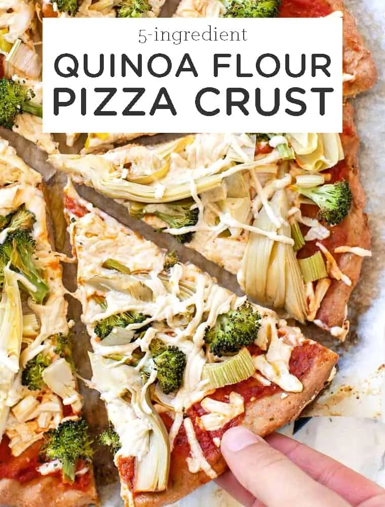 Quinoa Flour Pizza Crust