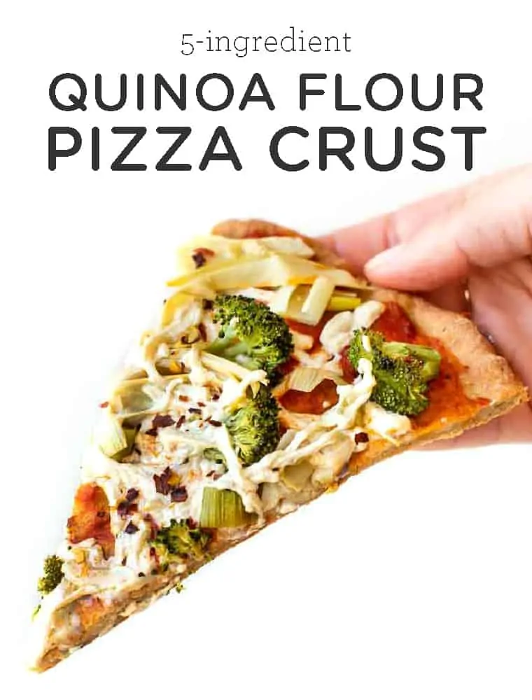 Quinoa Flour Pizza Crust