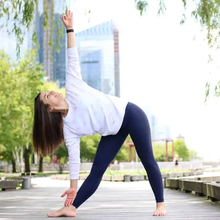 How to do Triangle Pose