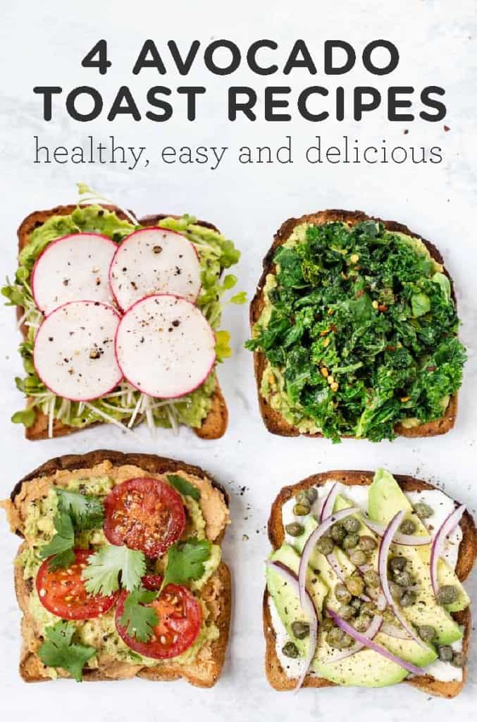 4 Avocado Toast Recipes