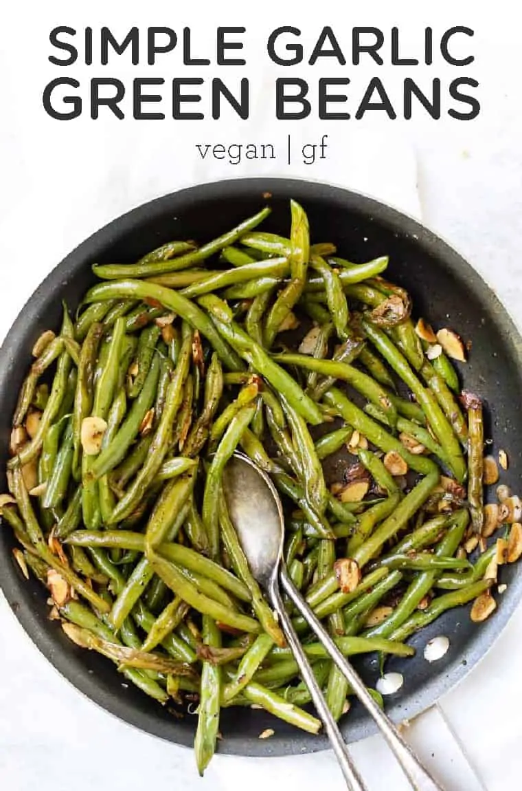 5-Ingredient Garlic Green Beans