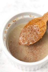 Flax Egg Recipe with 2 Ingredients