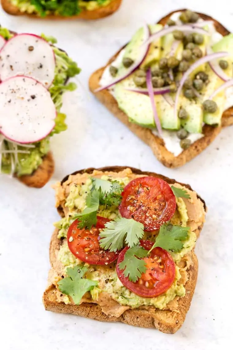 Different Types of Avocado Toast