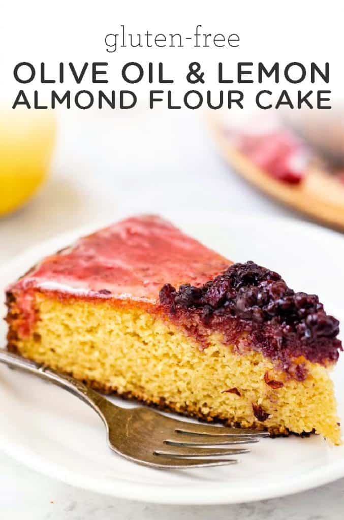 Lemon Olive Oil Almond Flour Cake