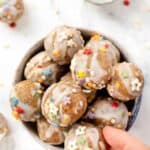 No Bake Cake Batter Bites