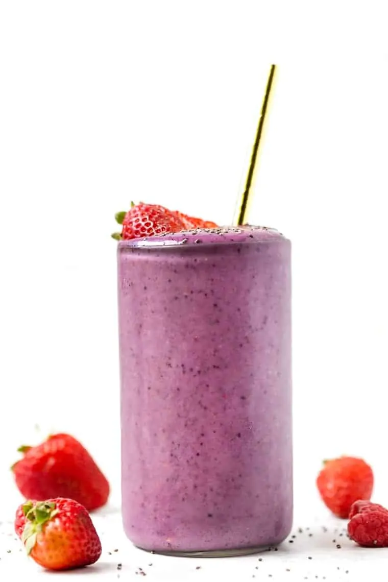 Vegan Berry Protein Smoothie