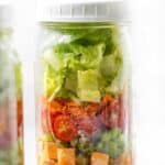 Buffalo Tofu Mason Jar Salad Recipe