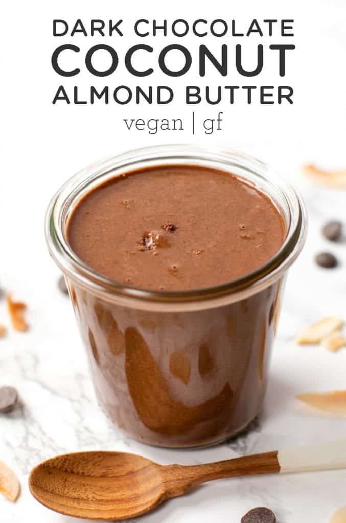 dark chocolate coconut almond butter