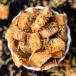 Garlic Rosemary Gluten-Free Croutons