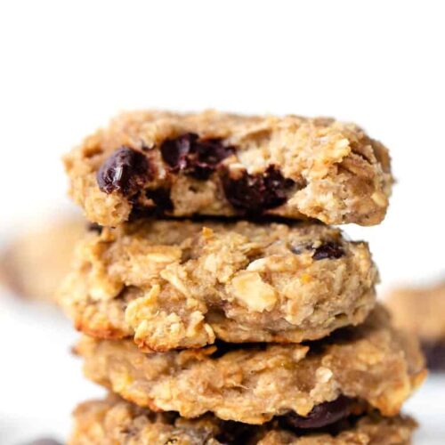Super Healthy Banana Oatmeal Chocolate Chip Cookies Simply Quinoa