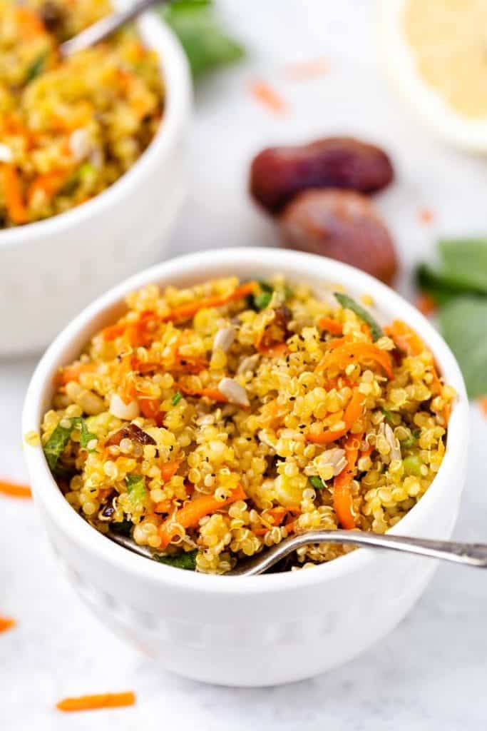 Saffron Middle Eastern Quinoa Salad Simply Quinoa