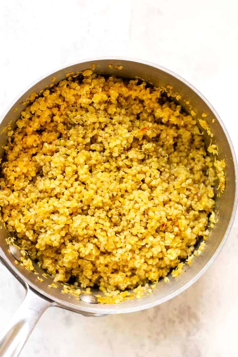 Saffron Middle Eastern Quinoa Salad Simply Quinoa