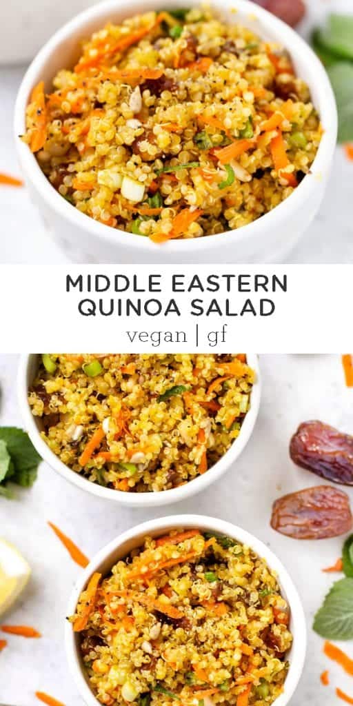 Middle Eastern Quinoa Salad