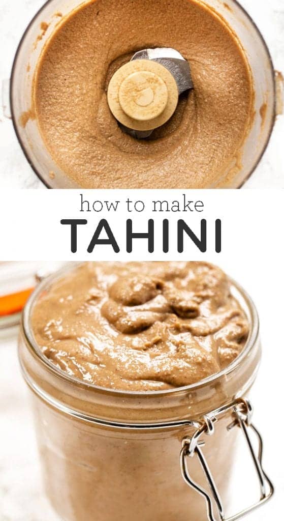 How to Make Tahini (Easy 2-Ingredient Recipe)