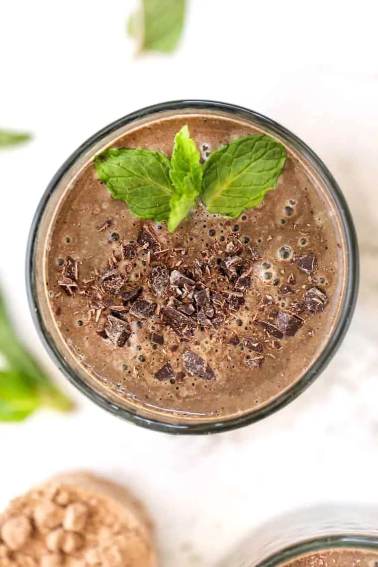 Chocolate Mint Smoothie Recipe