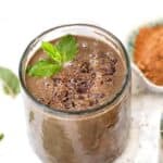 Vegan Chocolate Chip Mint Smoothie Recipe