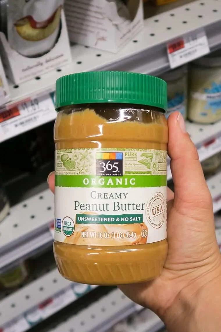Organic Creamy Peanut Butter from Whole Foods