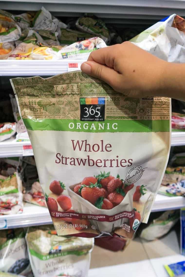 Organic Strawberries from Whole Foods