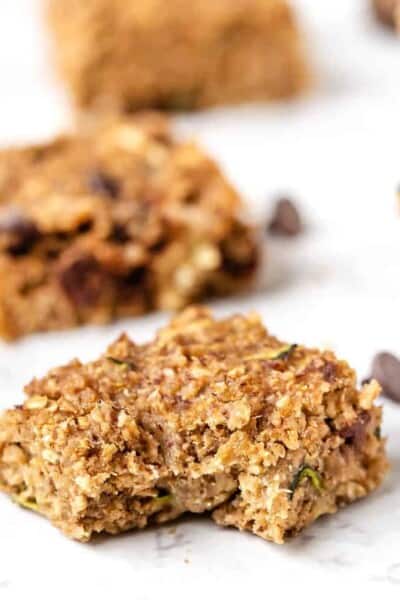 Quinoa Breakfast Bar Recipe with Zucchini