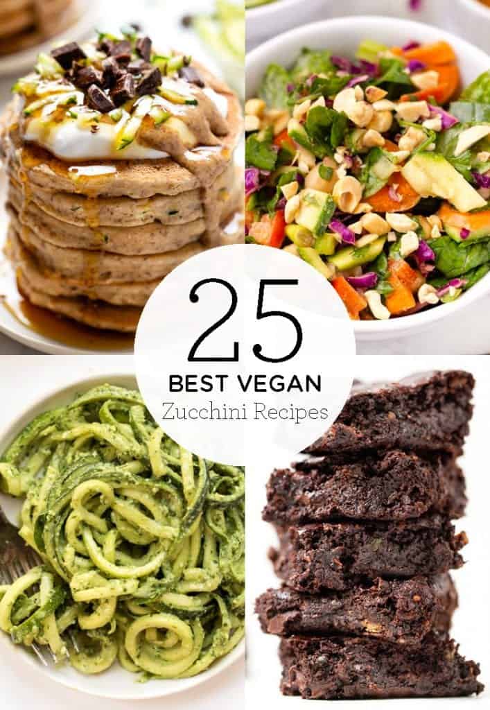 25 BEST vegan zucchini recipes