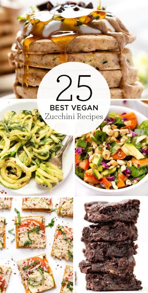 25 BEST vegan zucchini recipes